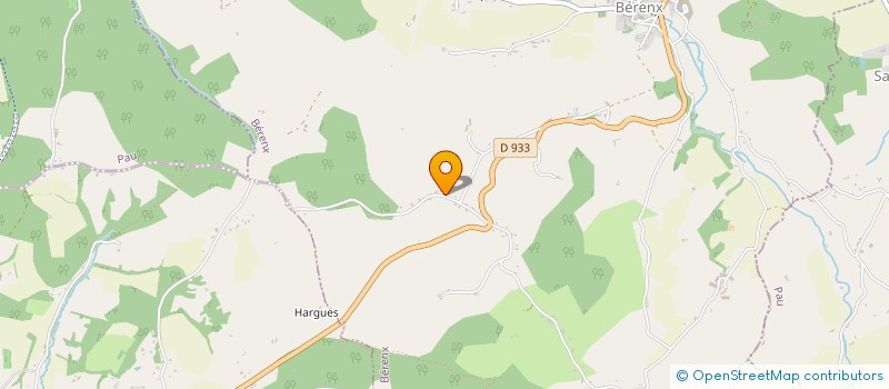 localisation de l'entreprise LES AMIS DE BERENX  BERENX