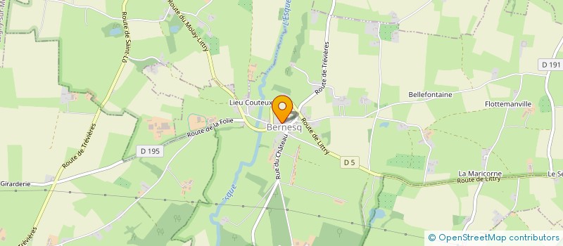 localisation de l'entreprise LES AMIS DE BERNESQ  BERNESQ