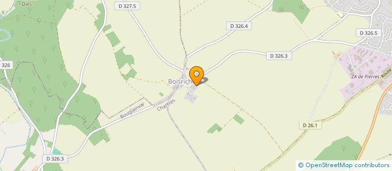 localisation de l'entreprise LES AMIS DE BOIS RICHEUX à PIERRES