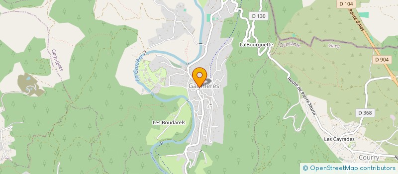 localisation de l'entreprise LES AMIS DE BORDEZAC  BORDEZAC