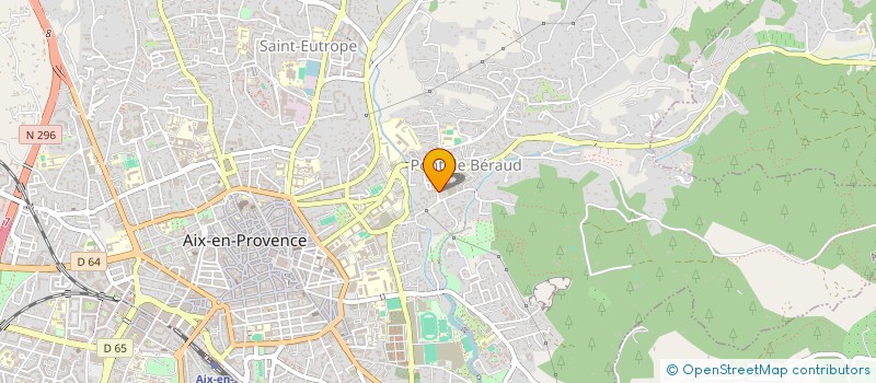 localisation de l'entreprise LES AMIS DE BRUNO ETIENNE  AIX-EN-PROVENCE
