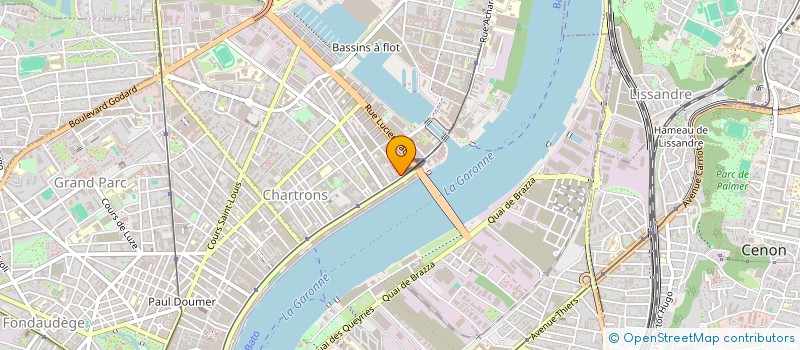 localisation de l'entreprise 'LES AMIS DE CAP SCIENCES' - CENTRE DE CULTURE SCIENTIFIQUE, TECHNIQUE ET INDUSTRIELLE BORDEAUX-AQUITAINE à BORDEAUX