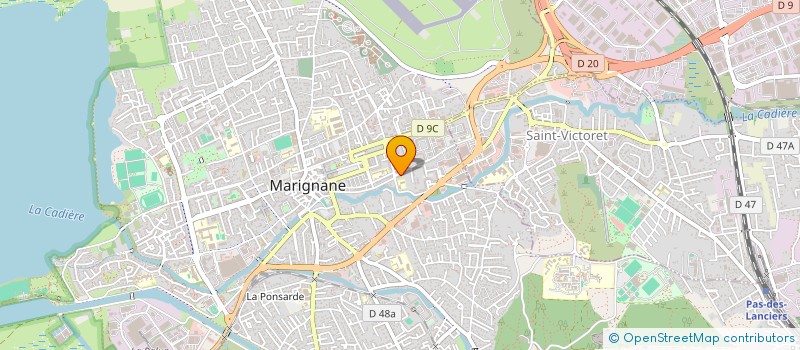 localisation de l'entreprise LES AMIS DE CARRY MARIGNANE  MARIGNANE