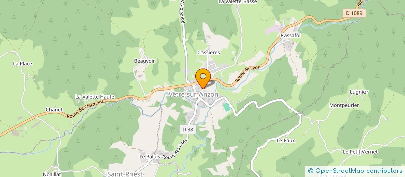 localisation de l'entreprise LES AMIS DE CERVIERES à CERVIERES