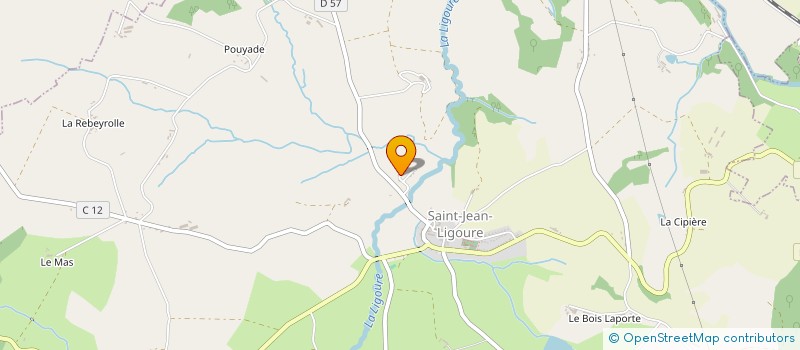localisation de l'entreprise LES AMIS DE CHALUCET à SAINT-JEAN-LIGOURE