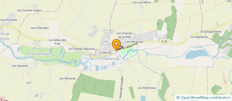 localisation de l'entreprise LES AMIS DE CHANTECOQ à CHANTECOQ