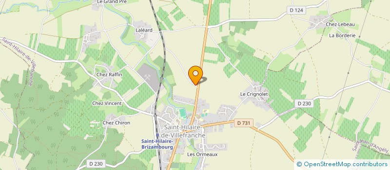 localisation de l'entreprise LES AMIS DE CHATEAU COUVERT  MIGRON