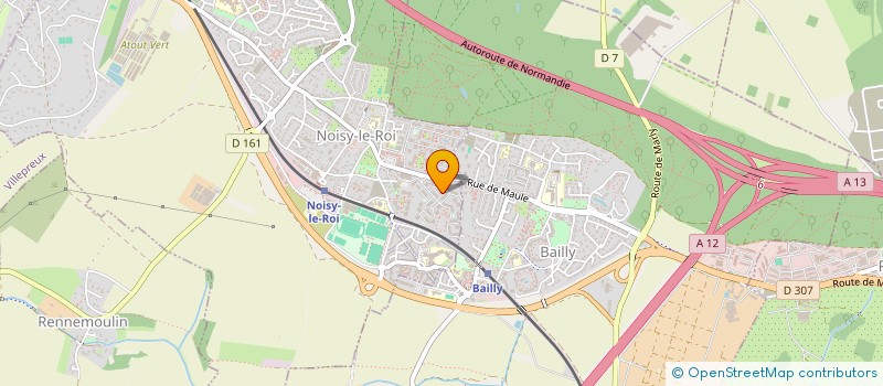 localisation de l'entreprise LES AMIS DE CHRISTOPHE à NOISY-LE-ROI
