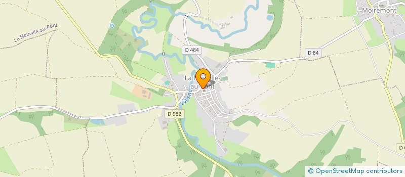 localisation de l'entreprise LES AMIS DE COTE- A- VIGNES  LA NEUVILLE-AU-PONT