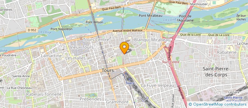 localisation de l'entreprise LES AMIS DE COUCOU-LA-FOURMI à TOURS