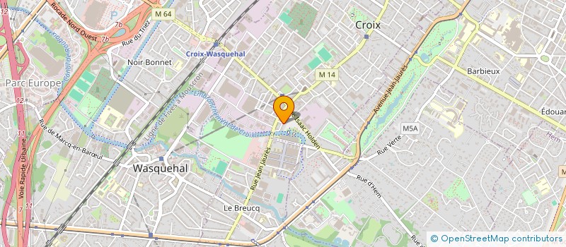 localisation de l'entreprise LES AMIS DE CROIX CENTRE ET PLANCHE EPINOY  CROIX