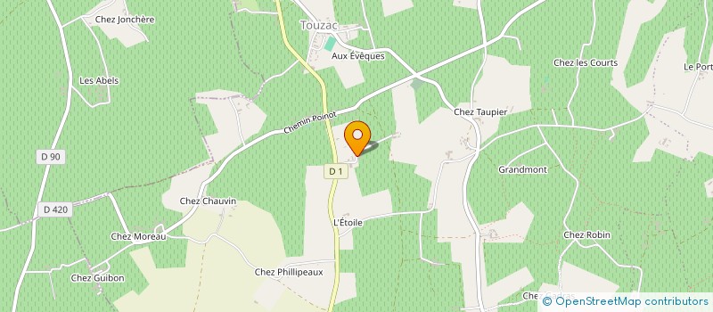 localisation de l'entreprise LES AMIS DE DERRY à BELLEVIGNE