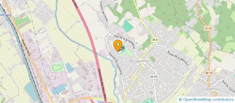 localisation de l'entreprise LES AMIS DE DIAVOLANA à BRUGUIERES