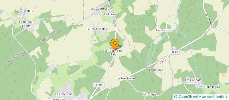 localisation de l'entreprise LES AMIS DE DIDIER  PARLY