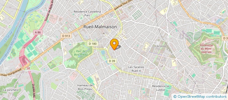 localisation de l'entreprise LES AMIS DE DIENDIE à RUEIL-MALMAISON