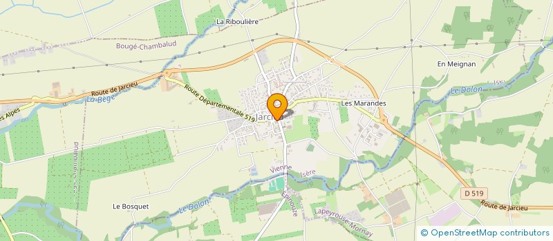 localisation de l'entreprise LES AMIS DE DOLON POUR LA PECHE ET LA PROTECTION DU MILIEU AQUATIQUE  REVEL-TOURDAN