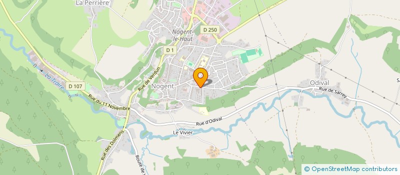 localisation de l'entreprise LES AMIS DE FELIX à NOGENT