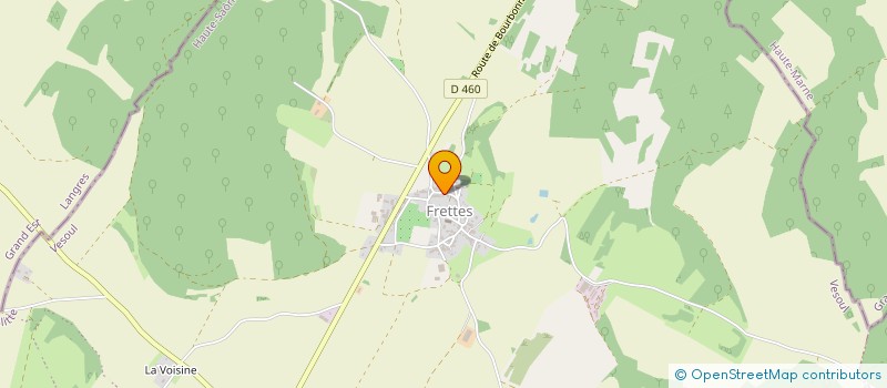 localisation de l'entreprise LES AMIS DE FRETTES  CHAMPLITTE