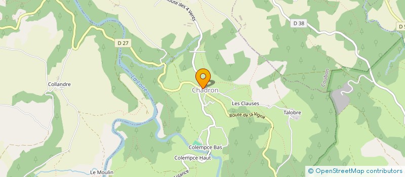 localisation de l'entreprise LES AMIS DE GOUDET  GOUDET