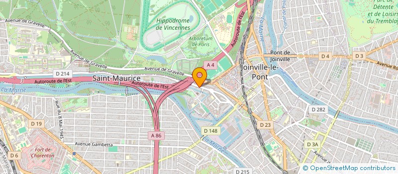 localisation de l'entreprise LES AMIS DE HAZAK à SAINT-MAURICE