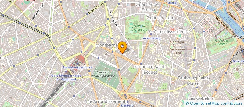 localisation de l'entreprise LES AMIS DE HOLLINS  PARIS