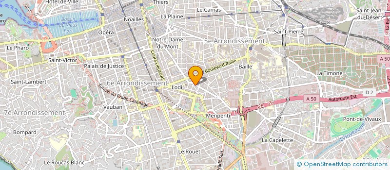 localisation de l'entreprise LES AMIS DE JADIS ET D'AILLEURS à MARSEILLE