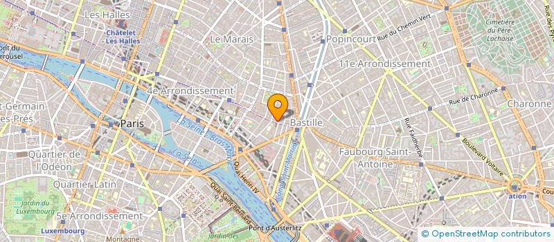 localisation de l'entreprise LES AMIS DE JEAN ATTALI à PARIS