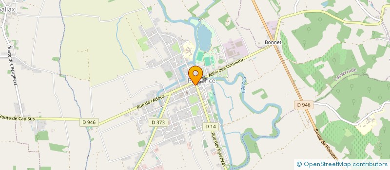 localisation de l'entreprise LES AMIS DE JEAN-LOUIS FLORENTZ  PLAISANCE