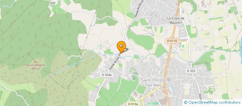 localisation de l'entreprise LES AMIS DE JEAN-YVES  SAINT-CHRISTOL-LEZ-ALES