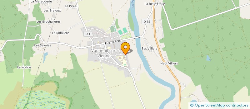 localisation de l'entreprise LES AMIS DE KINDI à VOUNEUIL-SUR-VIENNE