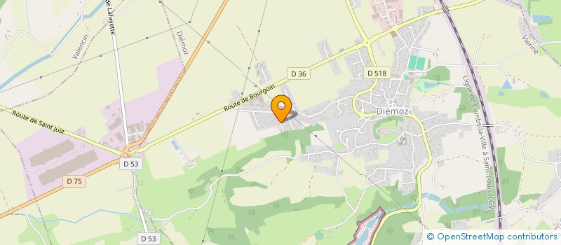 localisation de l'entreprise LES AMIS DE KURUKSHETR MANDAL  SAINT GEORGES D'ESPERANCHE