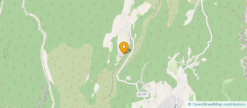 localisation de l'entreprise LES AMIS DE L ABBAYE NOTRE DAME DE SENANQUE  GORDES