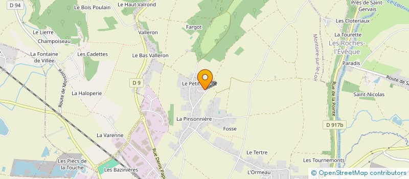 localisation de l'entreprise LES AMIS DE L ACCORDEON EN SARTHE ET PAYS DE LOIRE à MONTOIRE-SUR-LE-LOIR