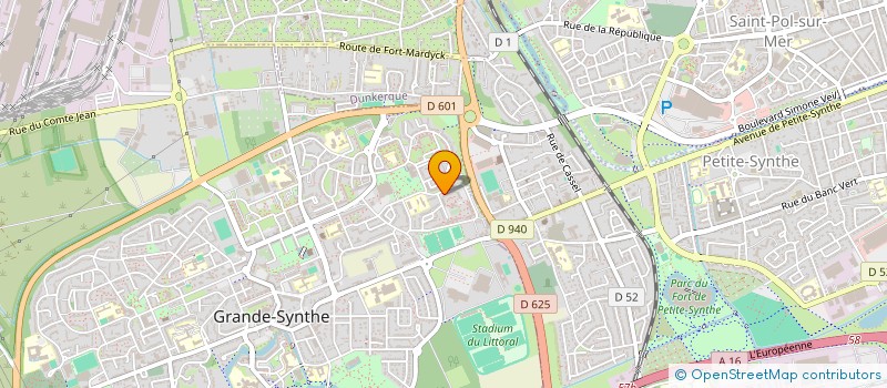 localisation de l'entreprise LES AMIS DE L ALGERIE à GRANDE-SYNTHE