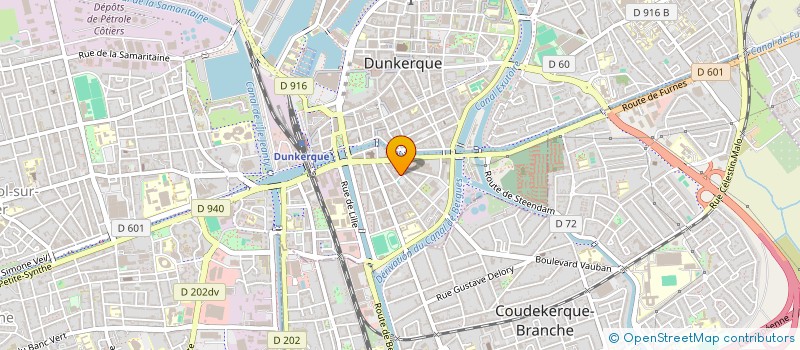 localisation de l'entreprise LES AMIS DE L'ALGERIE à DUNKERQUE