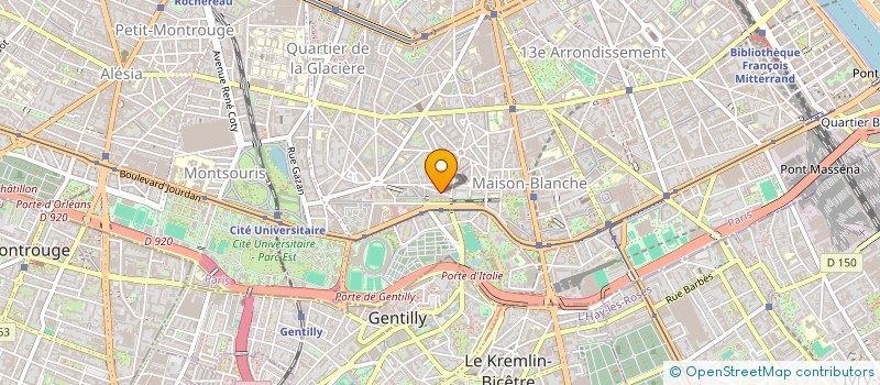 localisation de l'entreprise LES AMIS DE L'AVEA LA POSTE  PARIS