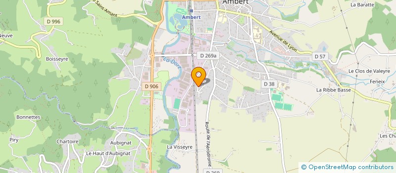 localisation de l'entreprise LES AMIS DE L'ECOLE 1900  SAINT-MARTIN-DES-OLMES