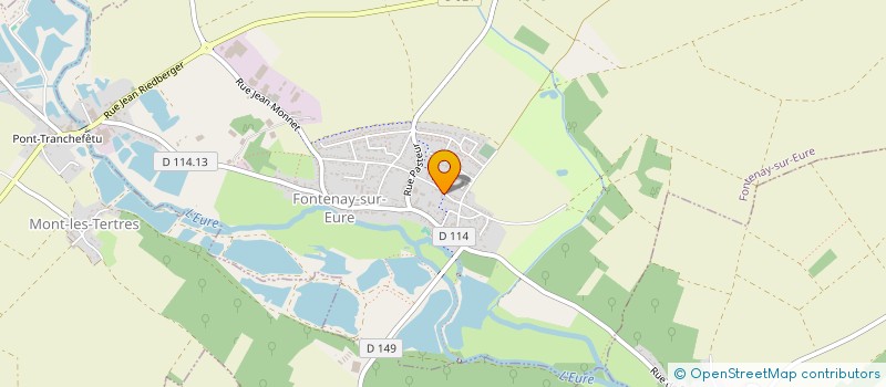 localisation de l'entreprise LES AMIS DE L ECOLE à FONTENAY-SUR-EURE