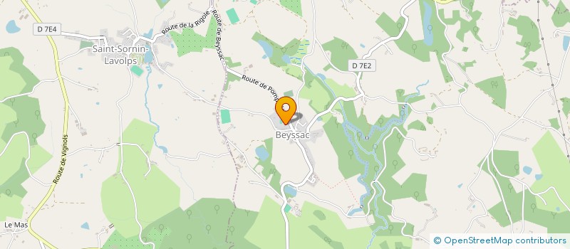 localisation de l'entreprise LES AMIS DE L ECOLE  ARNAC-POMPADOUR