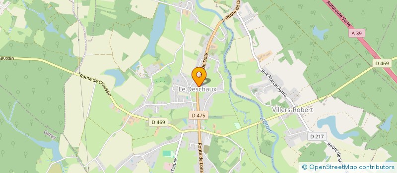 localisation de l'entreprise LES AMIS DE L'ECOLE  LE DESCHAUX