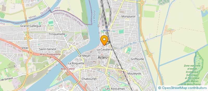 localisation de l'entreprise LES AMIS DE L'ECOLE AMEDEE PICHOT à ARLES