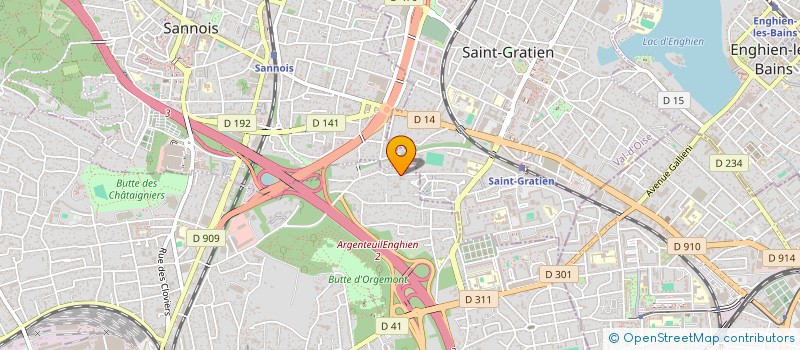 localisation de l'entreprise LES AMIS DE L'ECOLE DANIELLE CASANOVA à ARGENTEUIL