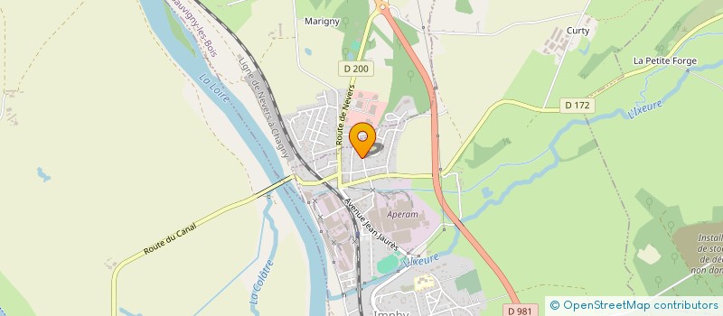 localisation de l'entreprise LES AMIS DE L'ECOLE DE CHEVENON  CHEVENON