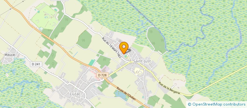 localisation de l'entreprise LES AMIS DE L ECOLE DE HIERS BROUAGE  MARENNES-HIERS-BROUAGE