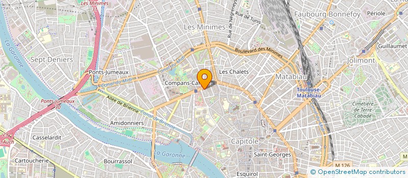 localisation de l'entreprise LES AMIS DE L'ECOLE HENRI MATISSE à TOULOUSE