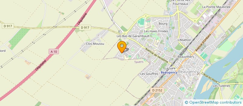 localisation de l'entreprise LES AMIS DE L ECOLE LAIQUE DE BEAUGENCY à BEAUGENCY