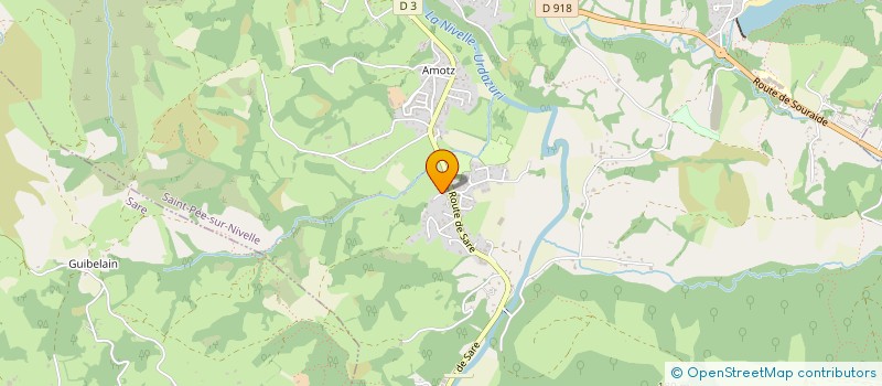 localisation de l'entreprise LES AMIS DE L'ECOLE PUBLIQUE à SARE