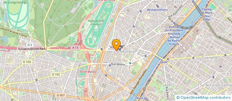 localisation de l'entreprise LES AMIS DE L'ECOLE SPECIALE DE BRAZAVILLE à NEUILLY-SUR-SEINE