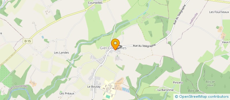 localisation de l'entreprise LES AMIS DE L'EGLISE D'HABLOVILLE à HABLOVILLE