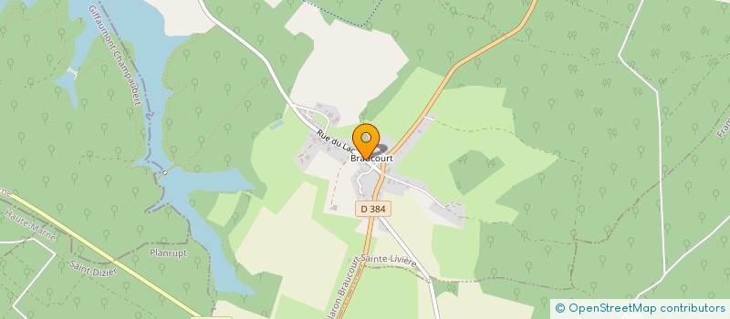 localisation de l'entreprise LES AMIS DE L'EGLISE DE BRAUCOURT à ECLARON-BRAUCOURT-ST-LIVIE